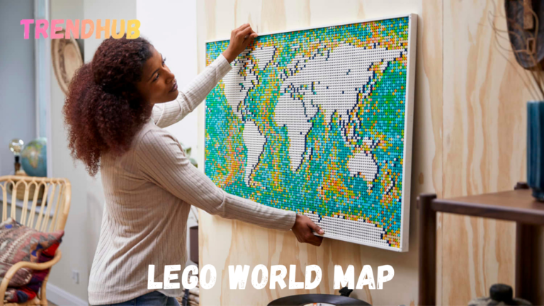 Discover the Lego World Map: Piece Count and Details